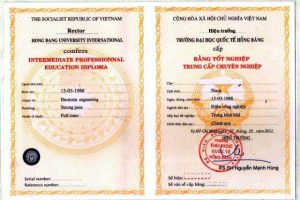 Làm bằng trung cấp giá rẻ, Phôi tem chuẩn bộ giáo dục năm 2021