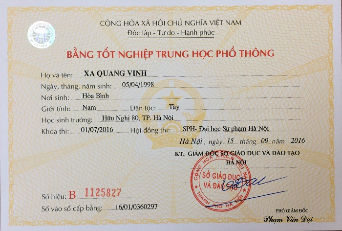lam bang cap 3 gia 1 trieu