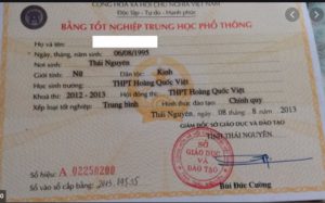 làm bằng cấp tại Thái Nguyên
